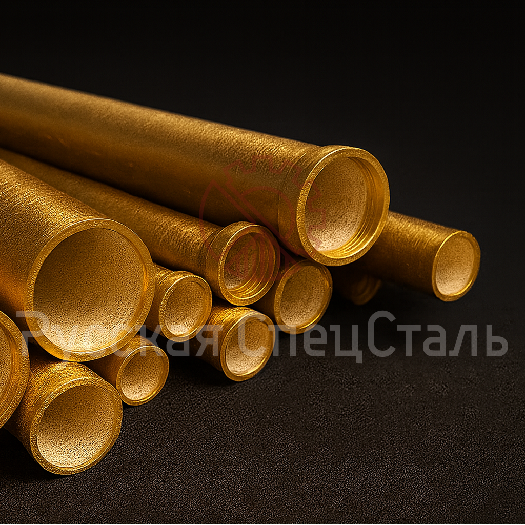 Бронзовая труба БрСЗО ГОСТ 493-79