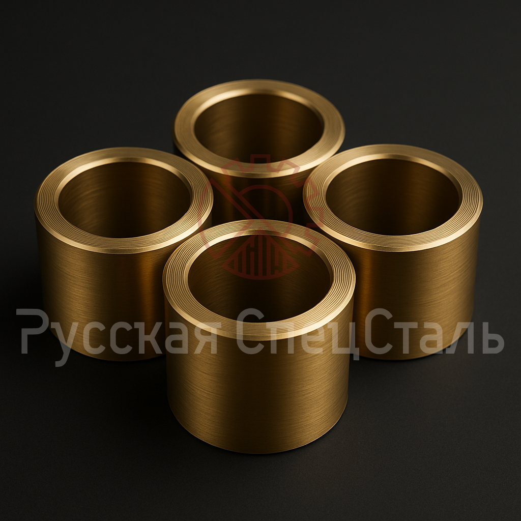 Бронзовая втулка БрСуЗНЗЦЗС20Ф ГОСТ 493-79